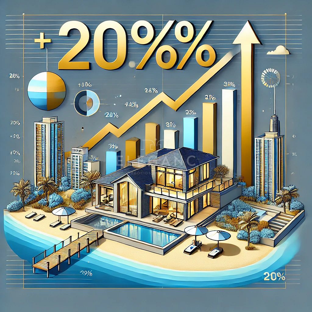 Itapema Lidera Ranking Nacional de Valorização Imobiliária com +20,86% nos Últimos 12 Meses