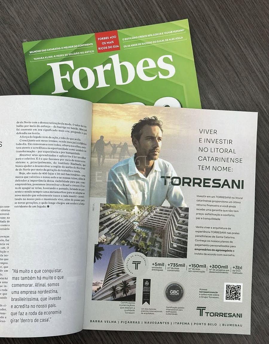 Torresani: Destaque na Forbes e Excelência no Mercado Imobiliário