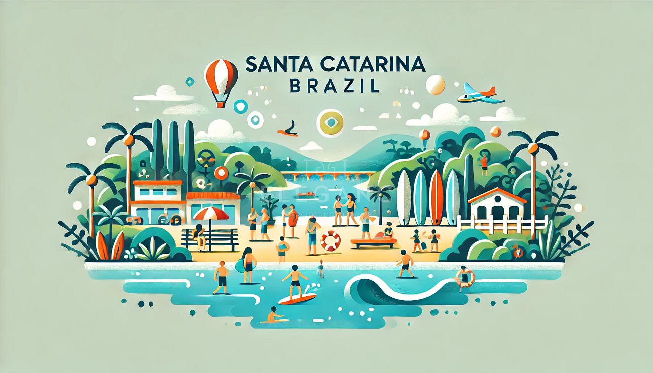 Santa Catarina Bate Recorde de Turistas Internacionais em 2024: Crescimento de 71,7%