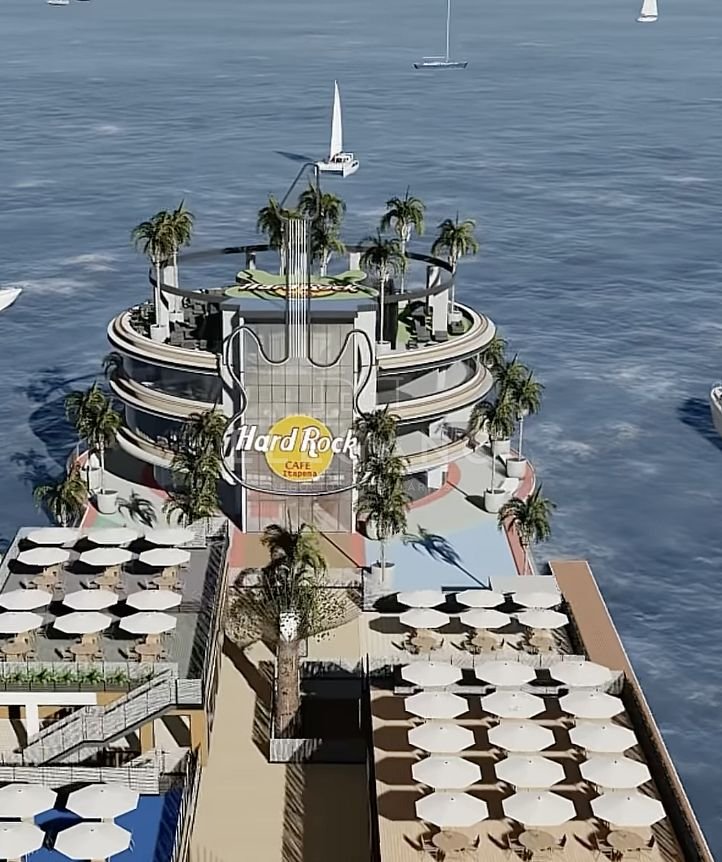 Novas Imagens Reveladas: Hard Rock Cafe Itapema Promete Encantar com Vista 360º